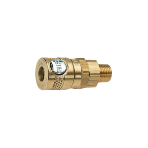 Jamec Pem 310 Series Single Button Male Coupling - 1/4" BSP