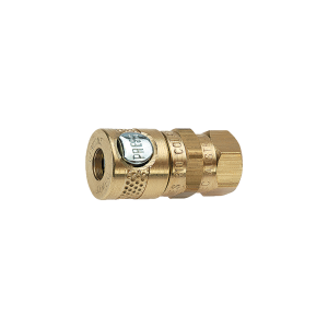 Jamec Pem 310 Series Single Button Female Coupling - 1/4" BSP