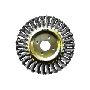 Josco 150mm Multi-Bore Twistknot Wheel Brush