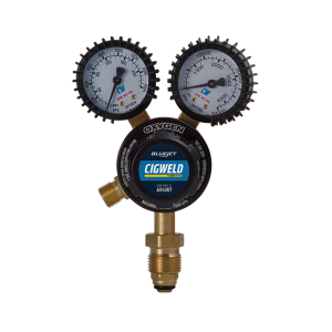 CIGWELD BlueJet Oxy Regulator 1000kPa Type 10 Vertical Inlet (VI)