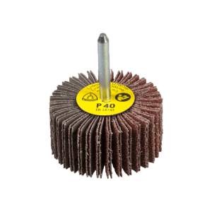Klingspor KM 613 Mounted Flap Wheel 25mm x 15mm x 6mm 80grit