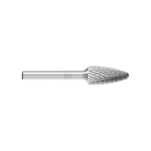 PFERD Flame Shape Burr 1/4" Shank SH-5 B MX NCC 12mm x 30mm x 6mm