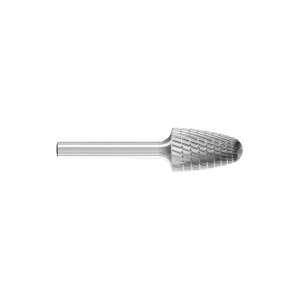 PFERD Tree Radius Burr 1/4" Shank SF-6 RBF MX NCC 16mm x 25mm x 6mm