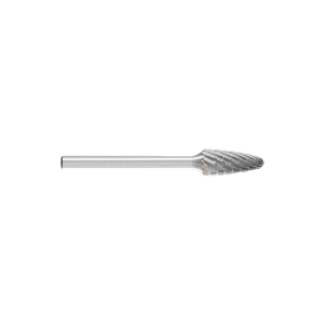 PFERD Tree Radius Burr 1/4" Shank SF-1 RBF MX NCC 6.35mm x 15.9mm x 6.35mm