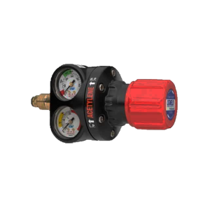 CIGWELD COMET EDGE ESS4 Acetylene Regulator with GasGuard 150kPa