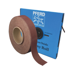 PFERD Aluminium Oxide Economy Roll 25mm x 50mm 80grit