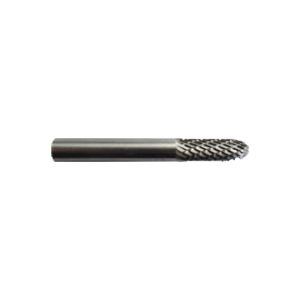 Garryson D-Cut Carbide Burr Ball Nosed Cylinder 6mm x 19mm