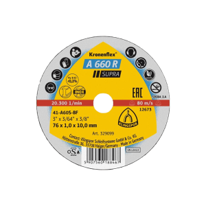 Klingspor Kronenflex® A 660 R Cut-Off Wheel 50mm x 1mm x 6mm