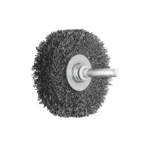 PFERD Shaft Mounted Wheel Brush - Crimped Steel Wire - 6mm Shaft RBU 6015/6 ST 0