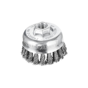 PFERD Cup Brush Premium - Twist Knot TBG 65mm/M14 Steel 0.35