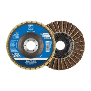 PFERD POLIVLIES Surface Conditioning Flap Disc  PVL 125mm A Coarse - Brown