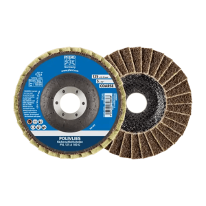 PFERD POLIVLIES Surface Conditioning Flap Disc PVL 125mm A Medium - Maroon