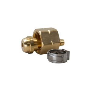 Harris Hose Nut & Tail Set LH 5/8 (Fuel)