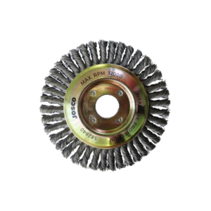 Josco Twistknot Pipeline Wheel Brush 40K 125mm