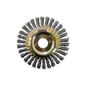 Josco Twistknot Pipeline Wheel Brush 30K 125mm x 22mm
