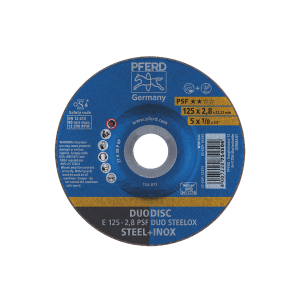 Grinding wheel E 230x7.2x22.23 mm Universal Line PSF STEEL for steel