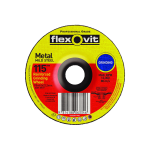Flexovit General Purpose DC Grind Wheel 115mm x 6mm x 22mm