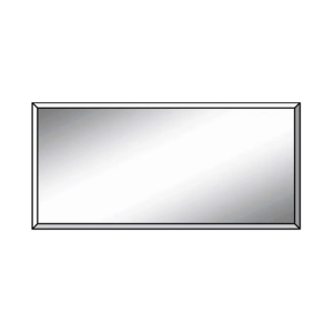 Clear Chipping Lens - Polycarbonate 108 x 51mm
