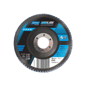 Norton Norline Flap Disc 125mm x 22mm 40grit