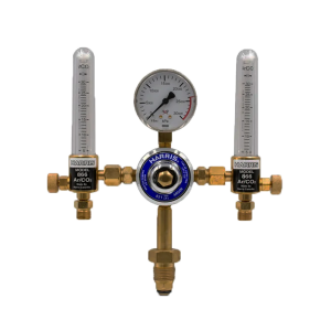 Harris 821 Argon Preset Regulator Bottom Entry with Flowmeters