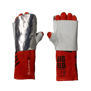 Elliotts Aluminised Left Hand Fibre Glass Glove Saver