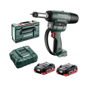 Metabo Brushless 18V 2 x 4.0Ah Rivet Tool Kit