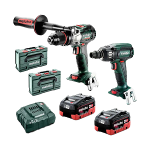 Metabo 18V Brushless 2 Piece 2 x 5.5Ah Combo Kit