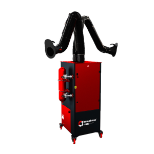 Bomaksan PULSE2 Twin Arm Welding Fume Extraction System