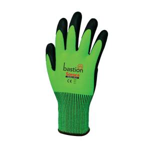 Bastion High Vis Green HPPE Gloves 9/L