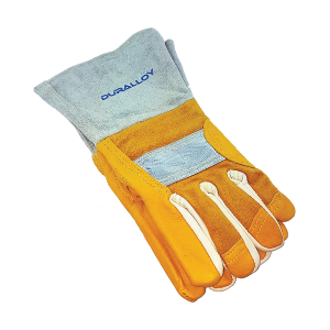 Duralloy Premium Yellow Aluminium MIG Welding Glove L