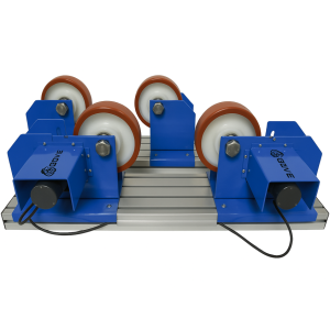 Duralloy Automation 850kg Welding Turning Rolls with Drive & Idler