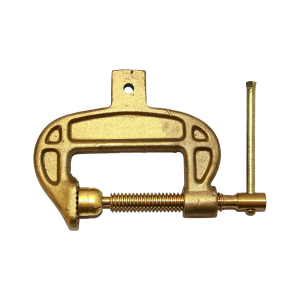 Duralloy HD Big Brass G Earth Clamp 600A