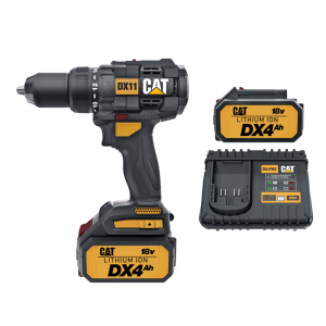 CAT® DX112B4K 18V BRUSHLESS DRILL DRIVER - 6DX112B4K