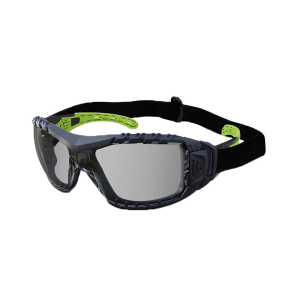 Evolve Smoke Safety Glasses with Gasket & Headband