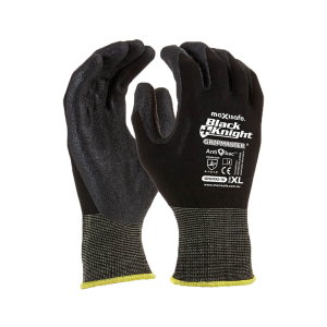Maxisafe Black Knight Gripmaster® Coated Glove Size 8 Medium