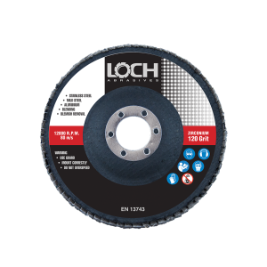 LOCH Flap Disc 125mm 120grit