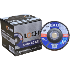 LOCH Flap Disc Ceramic 125mm 40grit