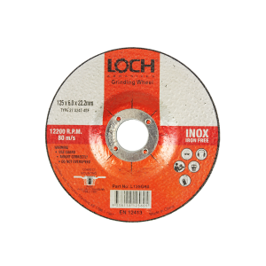 LOCH Grinding Disc 125mm x 6mm x 22.2mm