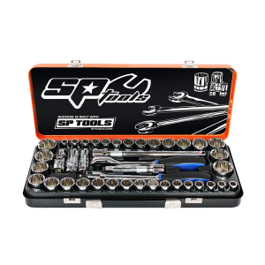SP Tools 1/2"Dr Socket Set - 12pt Metric/SAE - 41 Pieces