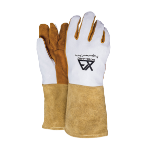 UNIMIG Deer Hide Professional Leather TIG Welding Gloves L