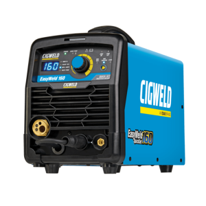 CIGWELD EasyWeld MIG 160 – Stick, MIG Gas & Gasless w/ Plate Thickness – 240V 10A