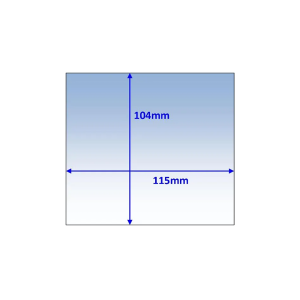 Weldclass Outer Lens 115mm x 104mm Pack of 10
