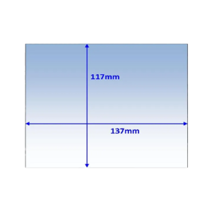 Weldclass Promax 500 Outer Cover Lens 137mm x 117mm Pack of 10