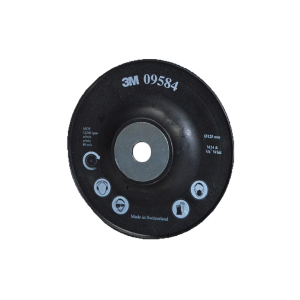 3M™ High Performance Ribbed Back-Up Pad, 09584, 125 mm x 22