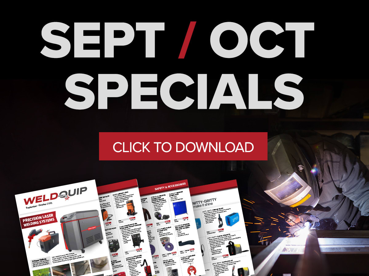 WeldQuip September–October 2025 Welding Sale Catalogue – Machines, PPE & Accessories