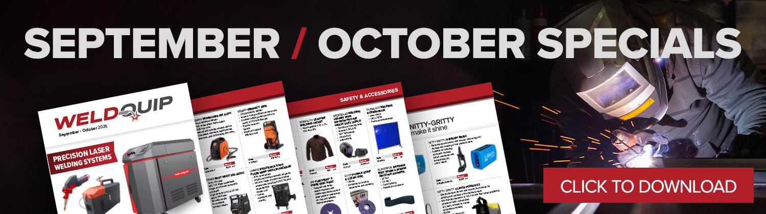 WeldQuip September–October 2025 Welding Sale Catalogue – Machines, PPE & Accessories