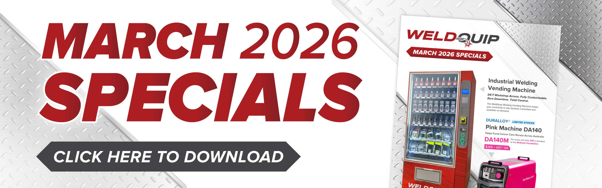 WeldQuip March Specials