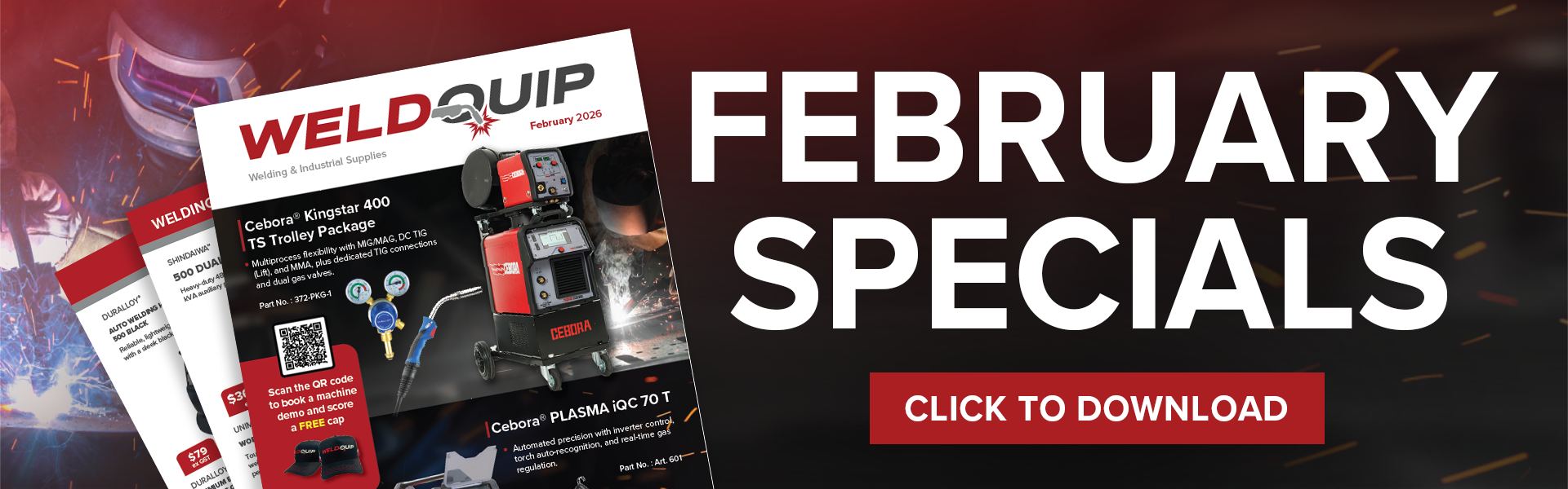 WeldQuip Feduary Specials