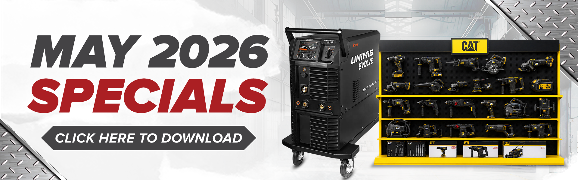 WeldQuip May Specials